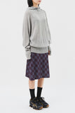 (W) Grand Check Skirt