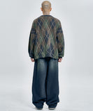 24FW Oversized Washed Denim Pants