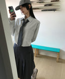 POCKET PLEATS MIDI SK