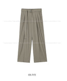 Rings Belted Wide Slacks