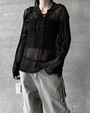 Bohemian Strap Punching Knit