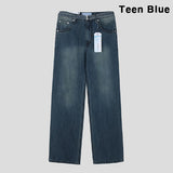 Terne semi wide denim pants