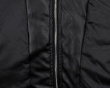 Nupe Two-Tone Fur Two-Way Zip-Up Jumper