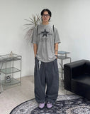 Elof Balloon Pintuck Cargo Pants