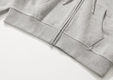 Edge Crop Hood Zip-Up