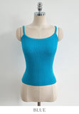 Miette Ribbed Sleeveless Cardigan Set