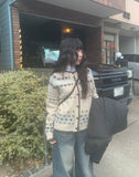 Mushu Nordic Knit Cardigan