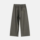 Wearing Stripe Banding Pants