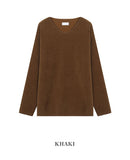 Bring Deki Rib V-neck Knit
