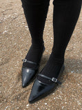 Vince Stiletto Buckle Slingback