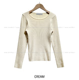 [U-BASIC] Herona Round Ribbed Knit