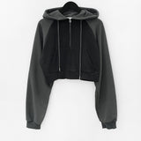 Catcher Color Matching Patch Hoodie