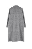 Grevy Herringbone Wool Coat