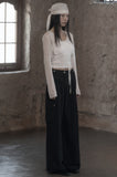 [mnem] Tucked Nylon Cargo Pants