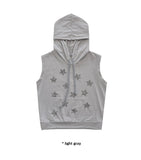 ★STAR POCKET HOOD VEST