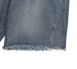 Luffy cut bermuda denim pants