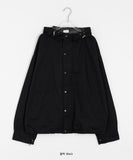 [unisex] Orwell color matching hood field jacket