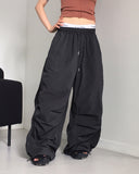 Citone Nylon Parachute Wide Two-Way Pants