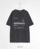 [unisex] Gagent Pigment Printed Short Sleeve Tee