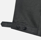 Low Adjust Cotton Two Tuck Slacks