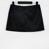 taper low mini skirt