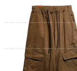 Woodin Diagonal Pocket Button Two-Way Cargo Pants