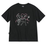 Dear Bloom Crop Short Sleeve Tee