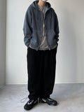 Vintage Dying Hood Zip-Up