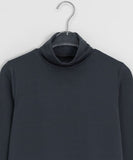 [BAONHAUS] Corti Span Basic Turtleneck Tee