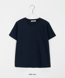 Shotani Color Basic Crop Short Sleeve Tee