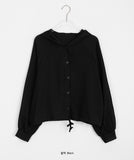 Kuta String Hood Shirt Cardigan