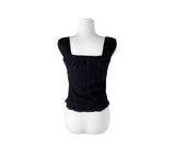 Risun Ribbon Strap Off Sleeveless Blouse