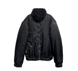 [PREMIUM/MADE] Oblique two-way fur jacket