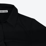 [NONCODE] Muren Wrap Shirt One Piece