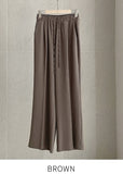 Lenion Linen Wide Banding Pants