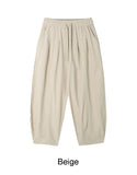 Diel Linen Pintuck Banding Pants