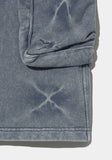 PINCH CARGO SWEAT BERMUDA PANTS