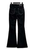 Non-Fade Black Bootcut Pants