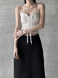 Lace Corset Bustier Top