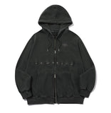 [2-WAY] Peak Star Pigment Hood Zip-up
