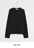 Kayushi Basic Color Layered Long Sleeve Tee