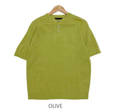 CK linen henly half knit