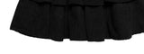 Tsuhi Corduroy Tiered Mini Skirt