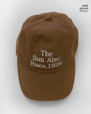 Ulso lettering embroidery cotton ball cap