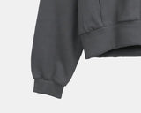 Binon Ribbon Frill Hood Zip-Up