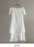 Raylin Cape Shawl Flare Mini One Piece (Belt Set)