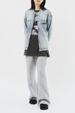 Module Biker Denim Jacket