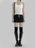 Scarf chiffon bustier