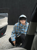 Kitsch Cap Hooded Shirt Jacket