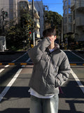 Unisex Duck Down Pooper Short Padded Jacket